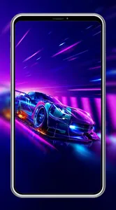 Neon Car Wallpapers 4K screenshot 3