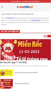 Soi cầu 3 càng - Chốt Lô Chuẩn screenshot 0