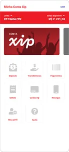 Conta XIP screenshot 4