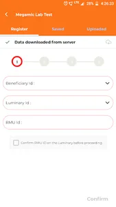 Megamic’s SSL Onboarding App screenshot 2