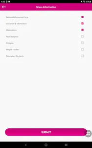 The MobiMed App screenshot 7