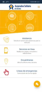 Solidaria App screenshot 1