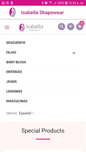 Isabella Shapewear screenshot 2