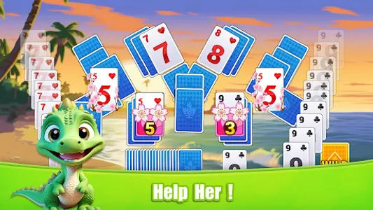 Solitaire TriPeaks 20 B24 screenshot 1
