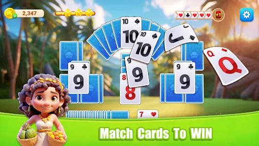 Solitaire TriPeaks 20 B24 screenshot 2