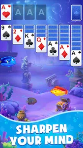 Solitaire: Fish Master screenshot 1