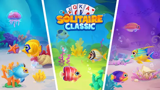 Solitaire Fish - Card Games screenshot 1