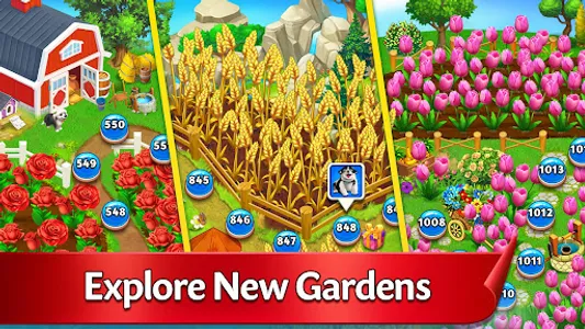 Solitaire Garden TriPeak Story screenshot 1