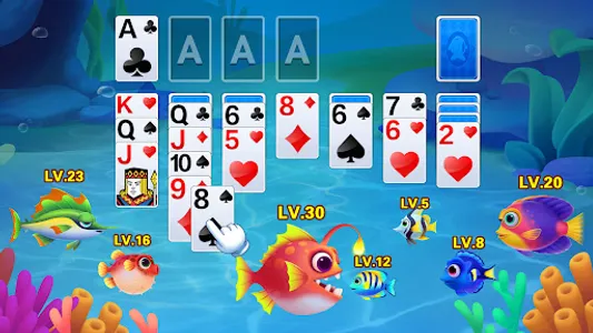 Solitaire Fish screenshot 2