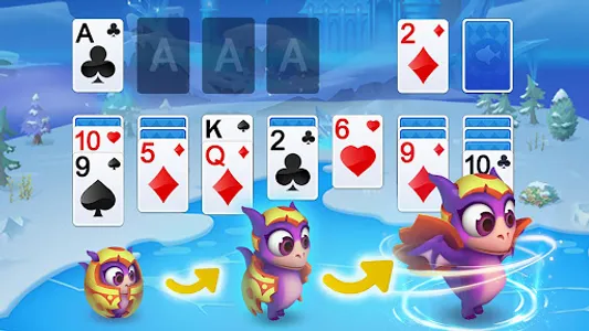 Solitaire Dragons screenshot 1