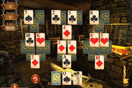 Solitaire Dungeon Escape screenshot 2