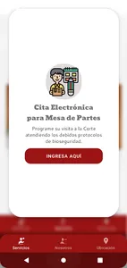 Corte Superior de Justicia de  screenshot 1
