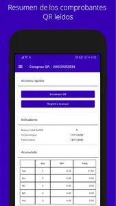 Compras QR screenshot 2