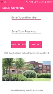 Solusi University screenshot 0