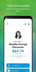 Healthy Savings screenshot 0