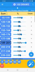 Powerball results & statistics screenshot 3