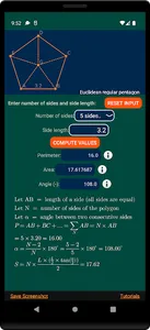 Geometry Calculator PRO screenshot 5