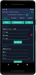 Quiz Maker screenshot 2