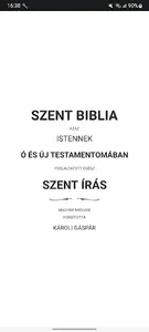 Szent Biblia (Holy Bible) screenshot 0