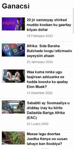 BBC Somalian News - Wararka screenshot 6