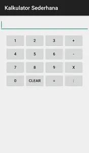 Kalkulator Sederhana screenshot 1