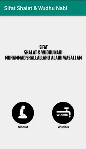 Sifat Shalat & Wudhu Nabi screenshot 0