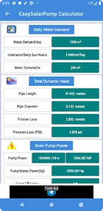 EasySolarPump Calculator screenshot 2