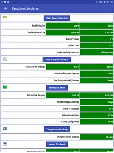 EasySolarCalculator screenshot 12