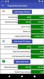 EasySolarCalculator screenshot 4