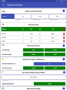 EasySolarCalculator screenshot 9