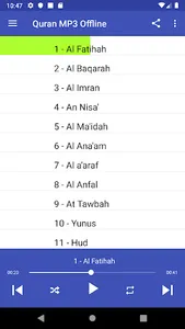 Quran MP3 Offline screenshot 1