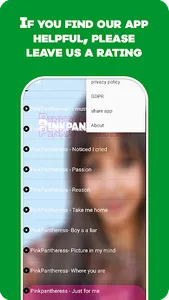 PINK - SONGS screenshot 1