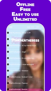 PINK - SONGS screenshot 3