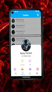 Scary Venom Fake Video Call screenshot 1