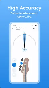 Bass Tuner - LikeTones screenshot 2