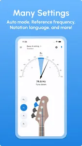 Bass Tuner - LikeTones screenshot 3