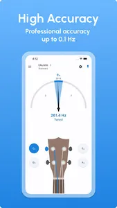 Ukulele Tuner - LikeTones screenshot 2