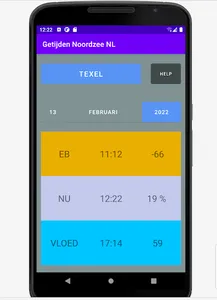 Noordzee getijden NL screenshot 10