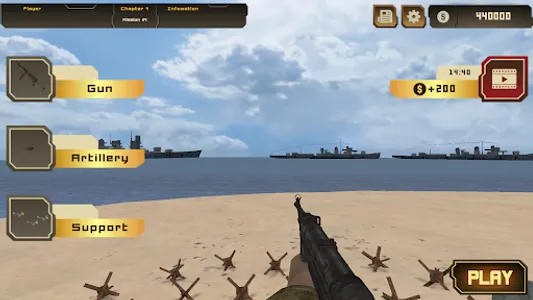 Beach Defense: WW2 D-Day screenshot 15