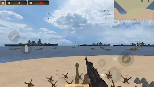 Beach Defense: WW2 D-Day screenshot 2