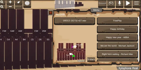 Xylophone Real: 2 mallet types screenshot 3