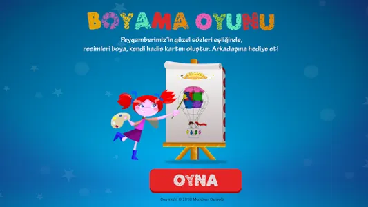 Hadisli Boyama Oyunu screenshot 0