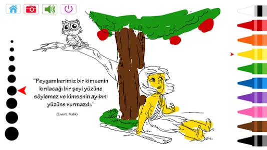 Hadisli Boyama Oyunu screenshot 2