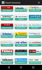 Nepali News - Newspapers Nepal screenshot 0