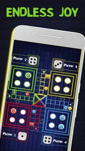 Glow ludo - Dice game screenshot 2