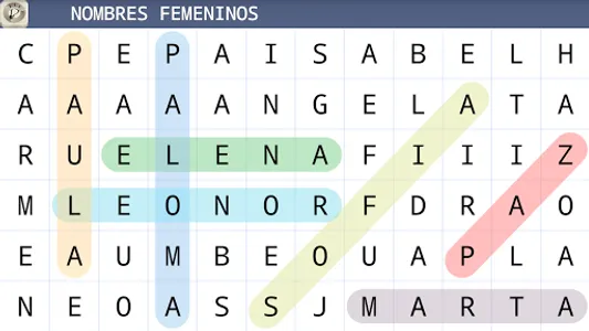 Sopa de Letras en Español screenshot 10