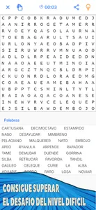 Sopas de letras infinitas screenshot 1