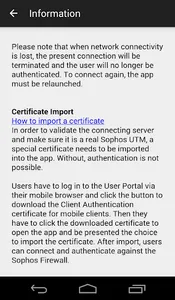 Sophos Network Agent screenshot 3