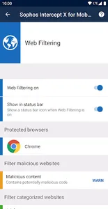 Sophos Intercept X for Mobile screenshot 3