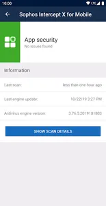 Sophos Intercept X for Mobile screenshot 4